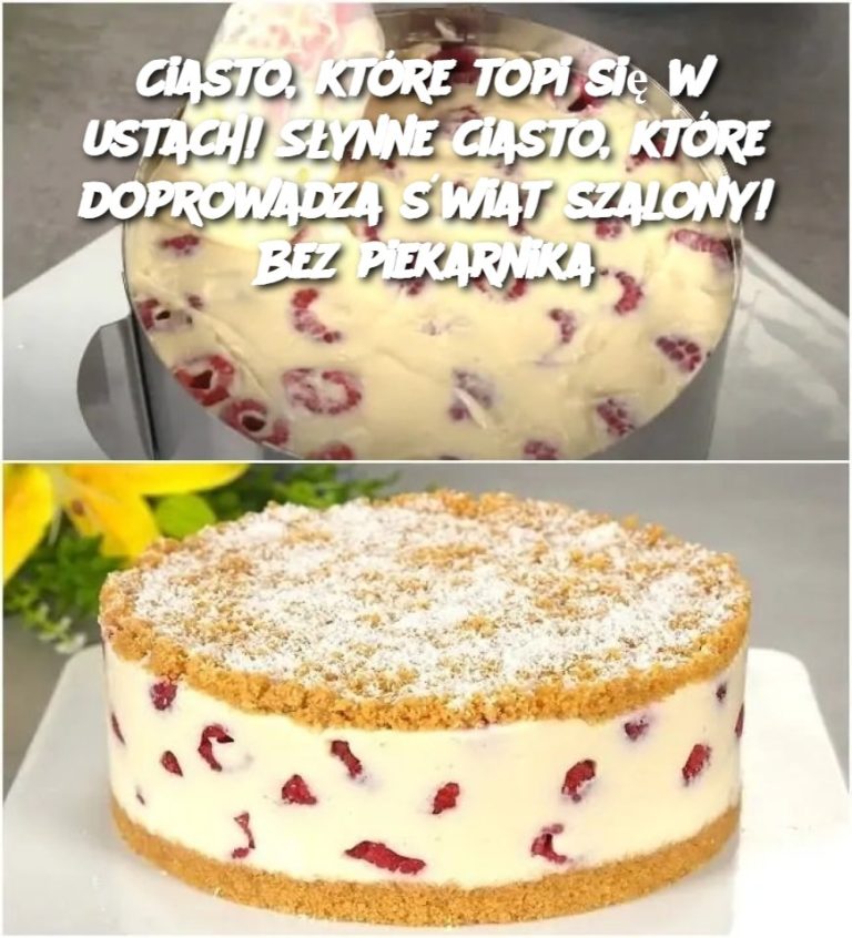 Ciasto, które topi się w przypadku! Słynne ciasto, które doprowadza świat szalony! Bez piekarnika