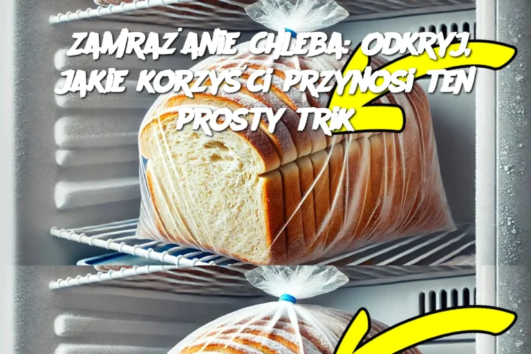 Zamrażanie chleba: Odkryj, jakie korzyści przynosi ten prosty trik