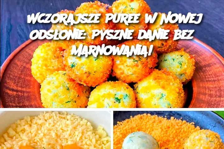 Wczorajsze Puree w Nowej Odsłonie: Pyszne danie bez marnowania!