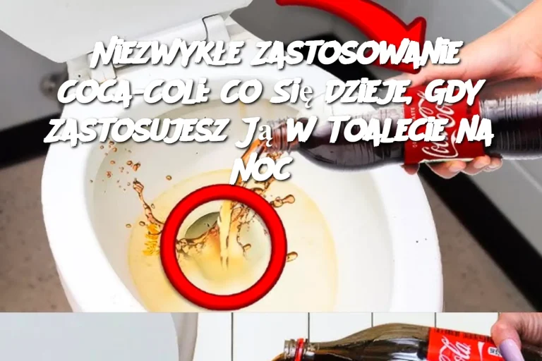 Niezwykłe Zastosowanie Coca-Coli: Co Się Dzieje, Gdy Zastosujesz Ją w Toalecie na Noc?