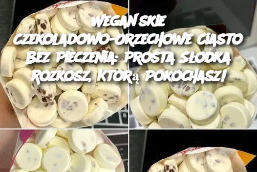 Wegańskie Czekoladowo-Orzechowe Ciasto Bez Pieczenia: Prosta Słodka Rozkosz, Którą Pokochasz!