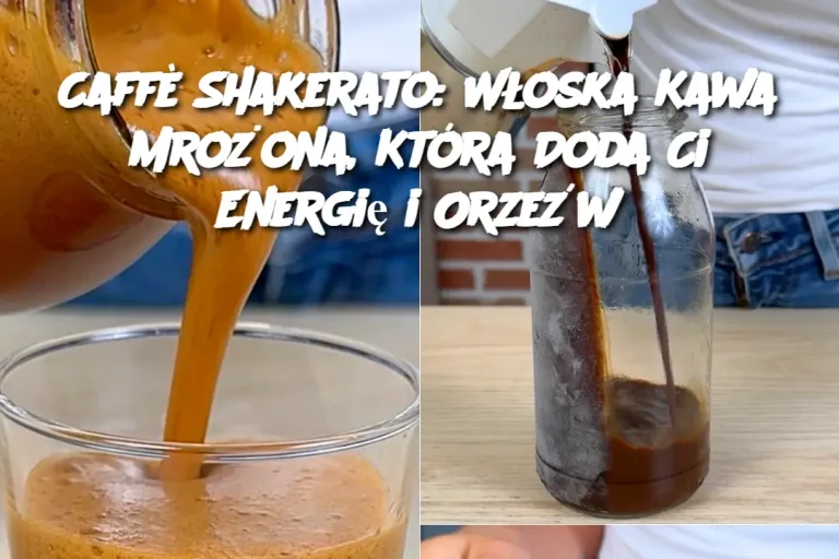 Caffè Shakerato: Włoska Kawa Mrożona, Która Doda Ci Energię i Orzeźw