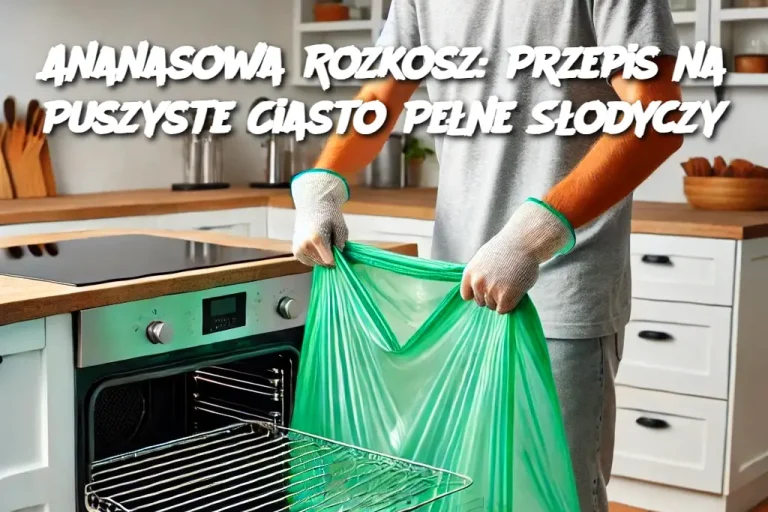 Ananasowa Rozkosz: Przepis na Puszyste Ciasto Pełne Słodyczy