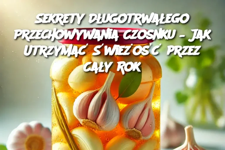 Sekrety Długotrwałego Przechowywania Czosnku – Jak Utrzymać Świeżość przez Cały Rok