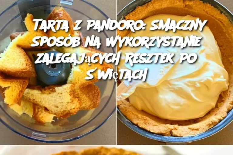 Tarta z Pandoro: Smaczny Sposób na Wykorzystanie Zalegających Resztek Po Świętach